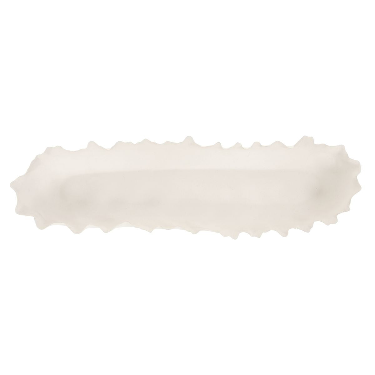 Ripple Crest White Bowl by Uttermost