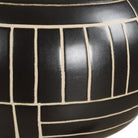 Graphite Stride Geometric Vases Set of 2 by Uttermost