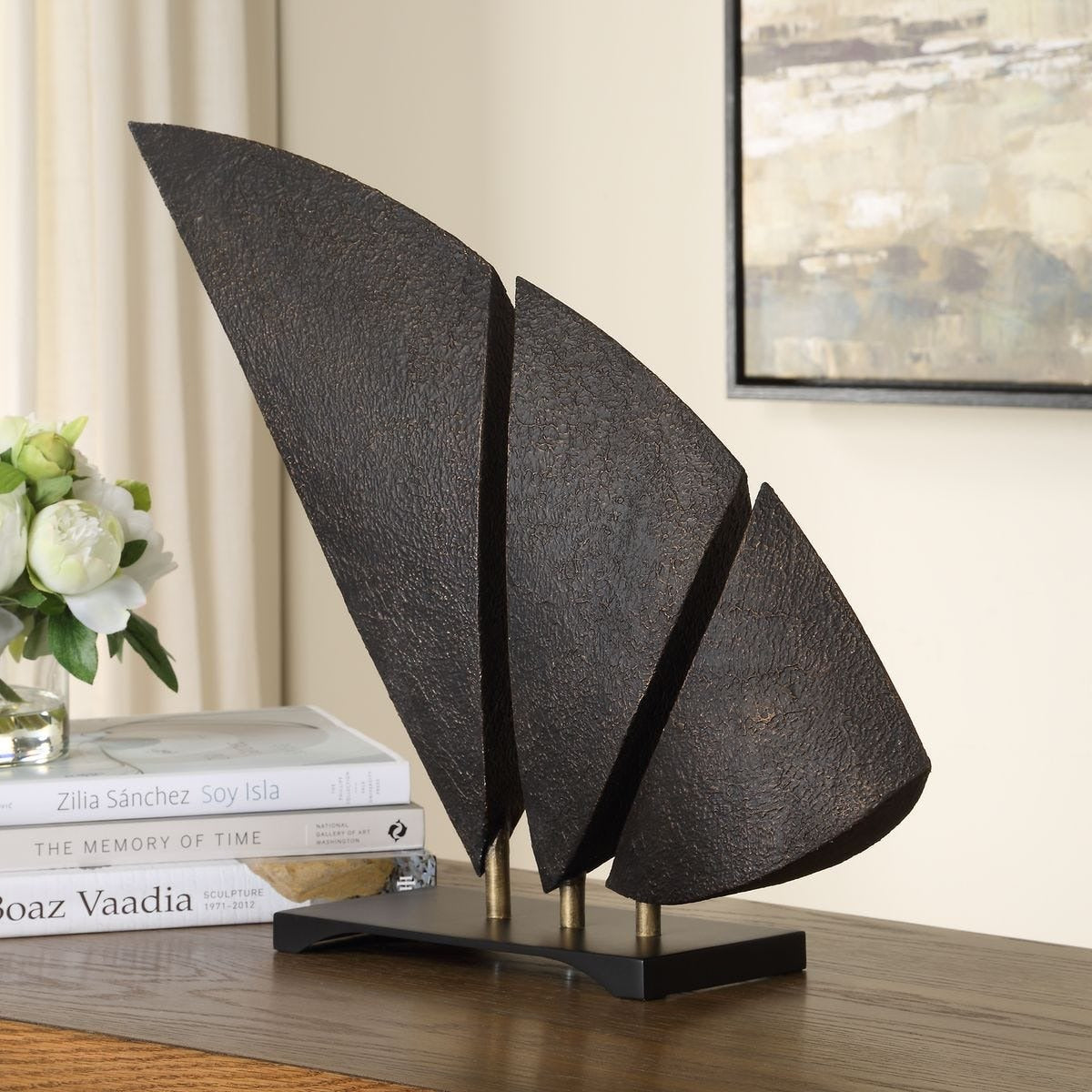 Wind Crest Dark Bronze Sculpture by Uttermost
