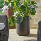 Volcan Matte Bronze Outdoor Planters Set of 2 by Uttermost