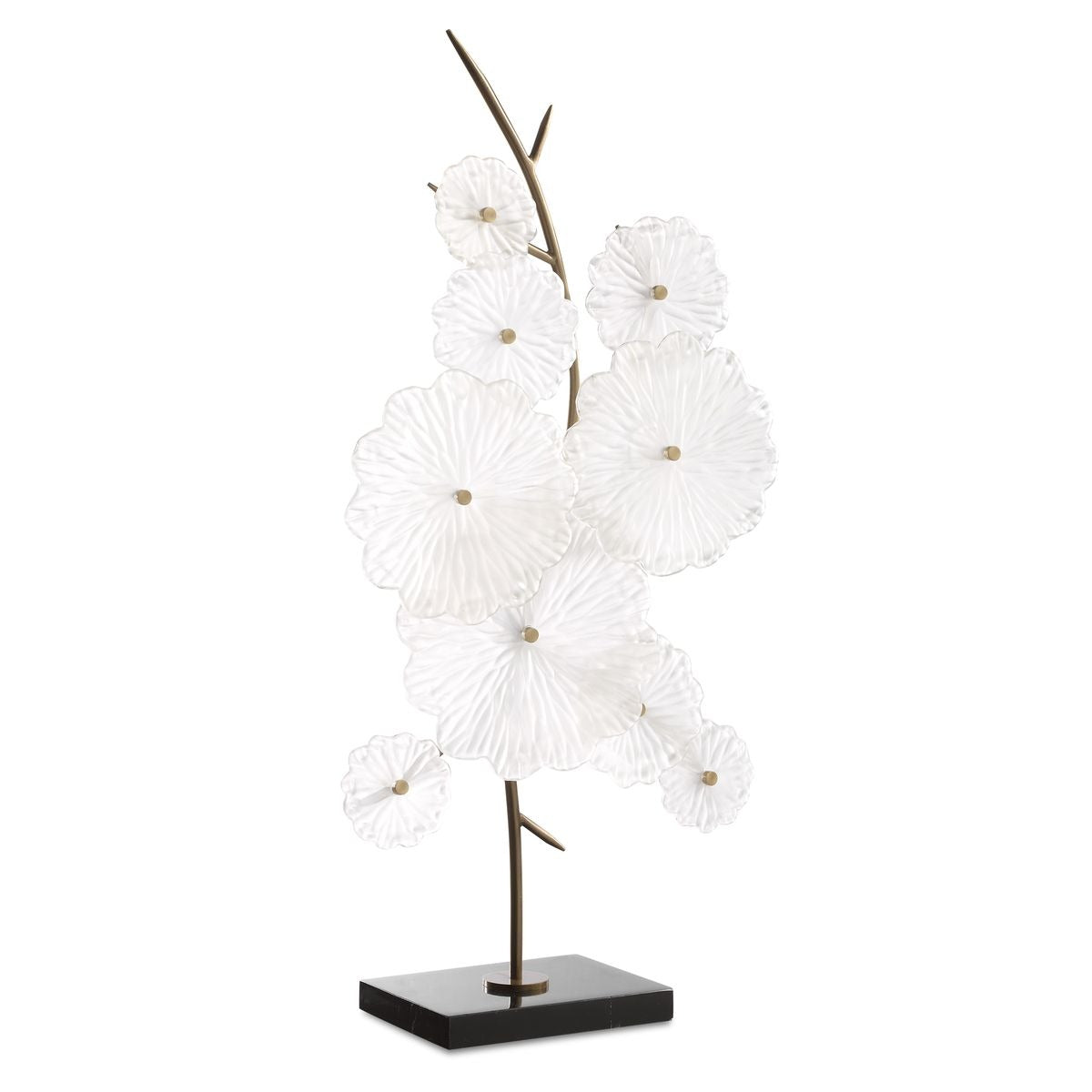 Glass Garden Table Sculpture by Uttermost