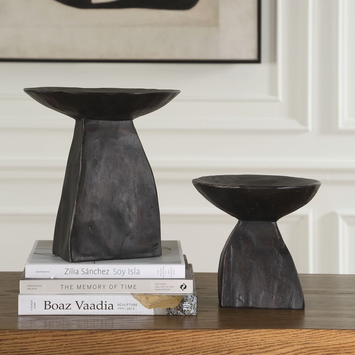 Shadow Pedestal Bowls - Set of 2 by Uttermost
