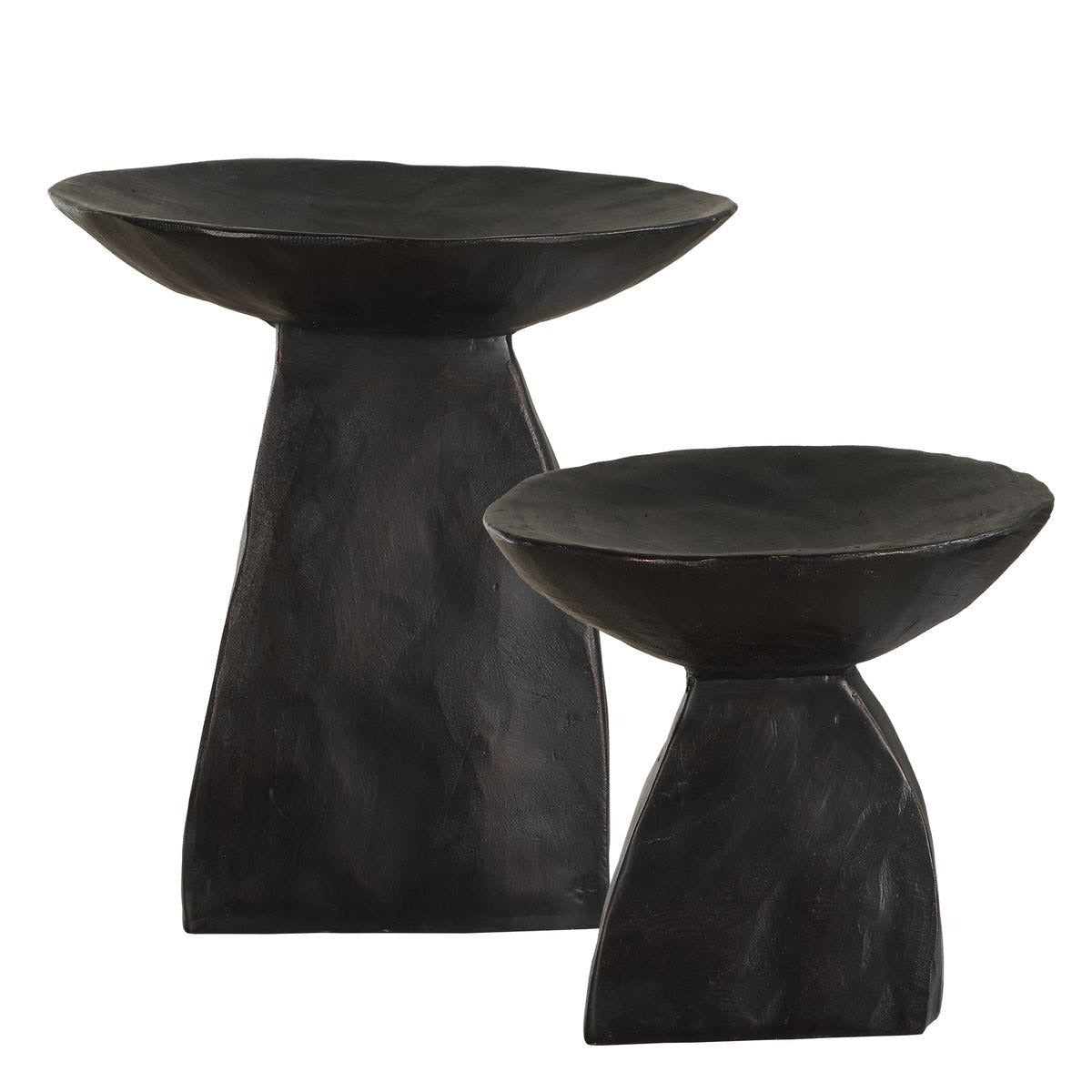 Shadow Pedestal Bowls - Set of 2 by Uttermost