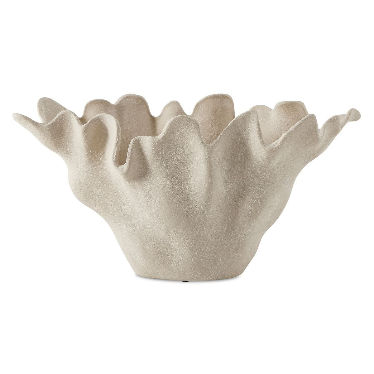 Sand Dune Outdoor Ceramic Bowl by Uttermost