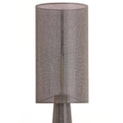 Micky Linen Floor Lamp - Brown Light & Living
