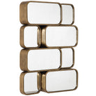 Canute Modern Gold Mirror by Uttermost