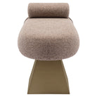 Alexander Jones Brown Tweed Bench Seat by Richmond Interiors