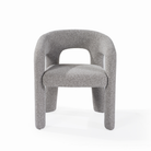 Jace Grey Boucle Dining Chair by Tommy Franks