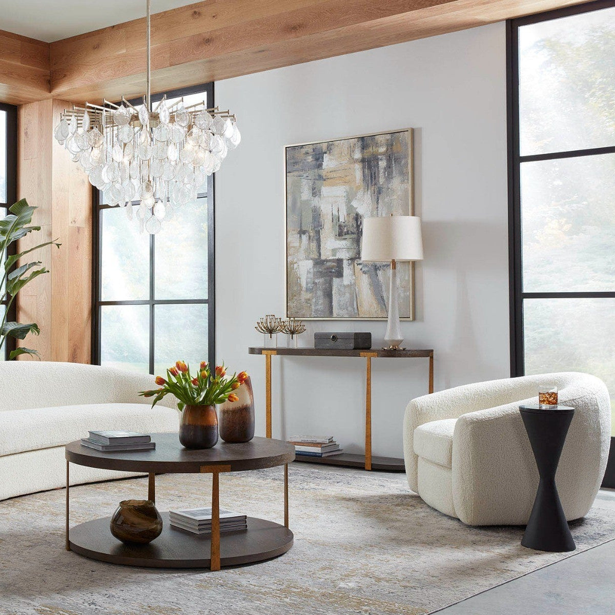 Palisade Wood Console Table by Uttermost