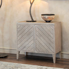 Croft Natural Stonewash Wood Sideboard by RV Astley