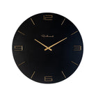Byram Black & Gold Wall Clock by Richmond Interiors