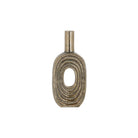 Emer Brushed Gold Vase - Small by Richmond Interiors