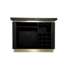 Martini Beige Travertine Bar by Richmond Interiors