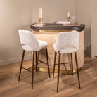 Martini Beige Travertine Bar by Richmond Interiors