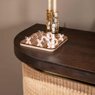 Martini Beige Travertine Bar by Richmond Interiors