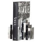 Fancy Black Marble & Crystal Bookstand by Richmond Interiors
