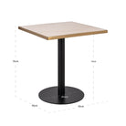 Bistro table Brazza beige 70x70 by Richmond Interiors