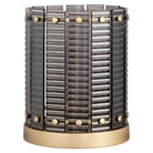 Hurricane light Daylin smoke small by Richmond Interiors