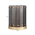 Hurricane light Daylin smoke small by Richmond Interiors