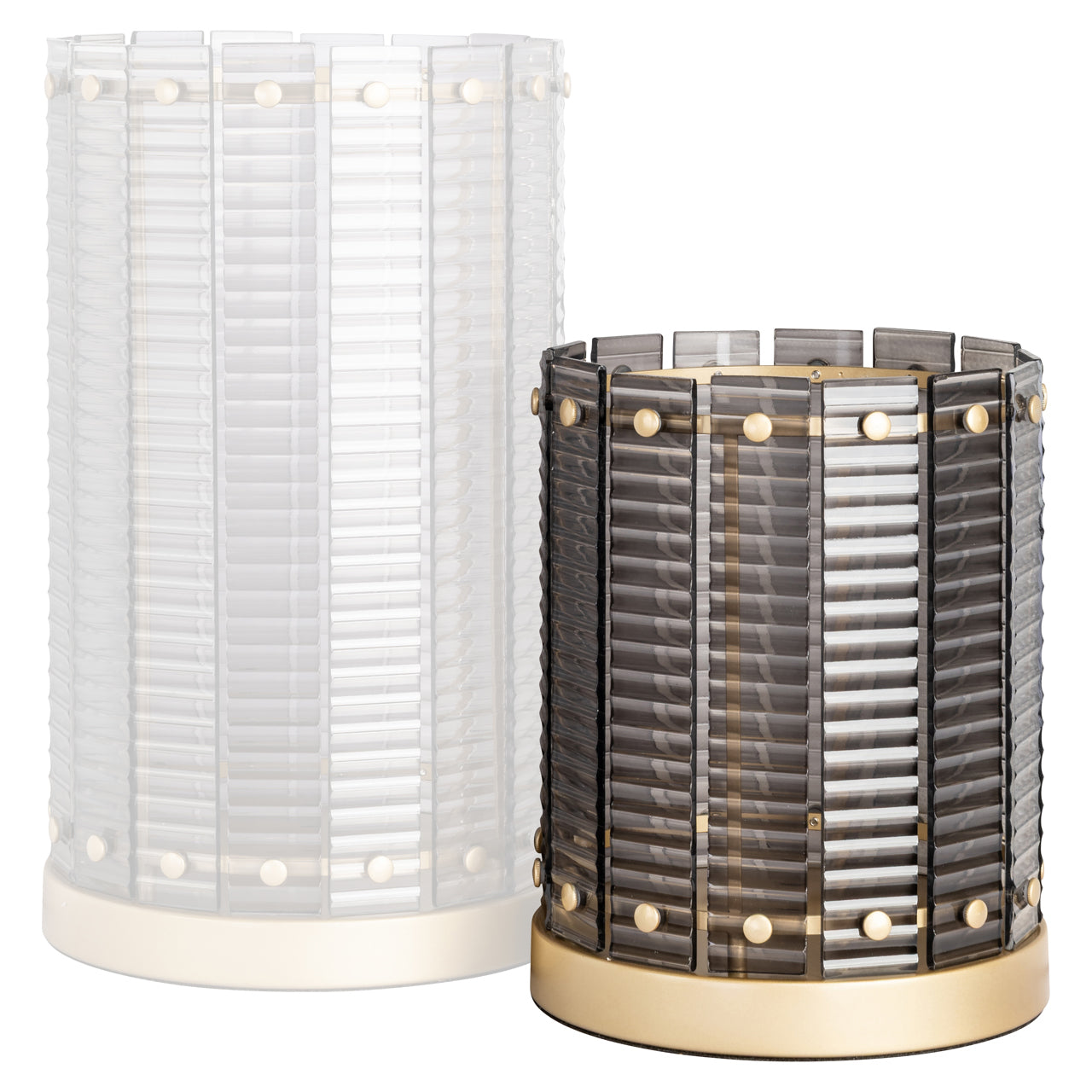 Hurricane light Daylin smoke small by Richmond Interiors