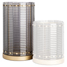 Hurricane light Daylin smoke large by Richmond Interiors