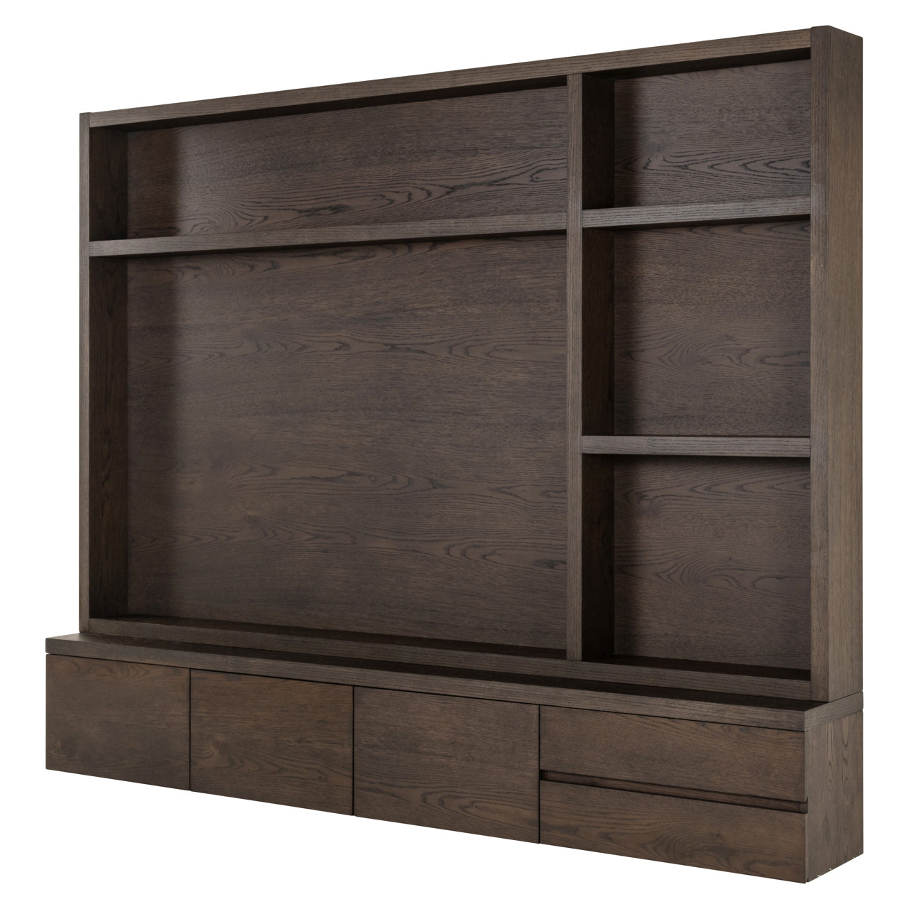 TV cabinet Lachance brown 3-doors 2-drawers by Richmond Interiors