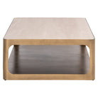 Claridge Beige Ceramic Rectangle Coffee Table by Richmond Interiors