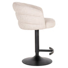 Nikki Biscotti Swivel Bar Stool by Richmond Interiors