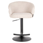 Nikki Biscotti Swivel Bar Stool by Richmond Interiors