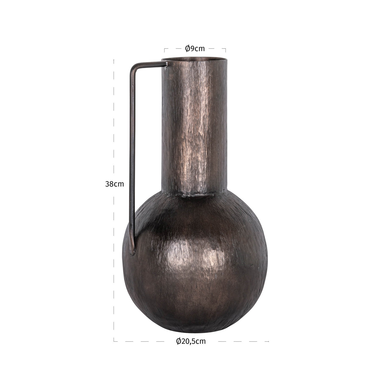 Vase Sema copper large by Richmond Interiors