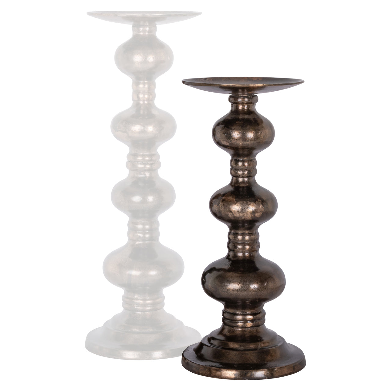 Candle holder Joya copper small by Richmond Interiors