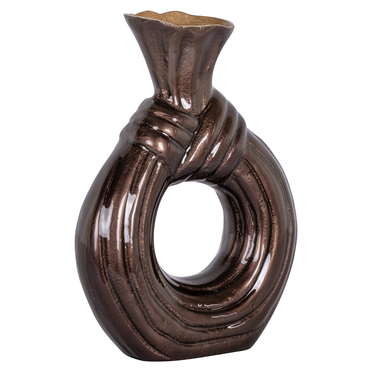 Vase Suen dark brown small by Richmond Interiors