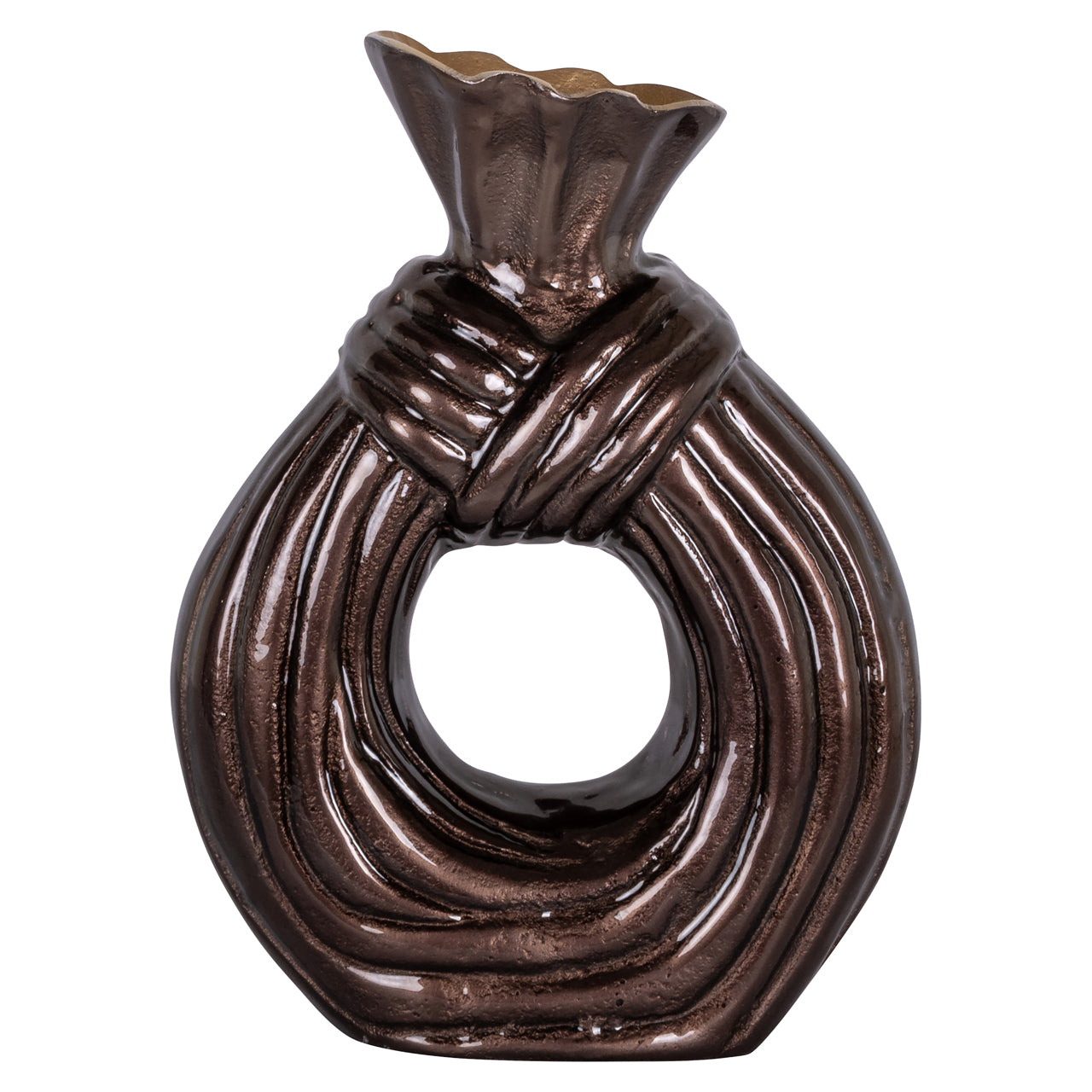 Vase Suen dark brown large by Richmond Interiors