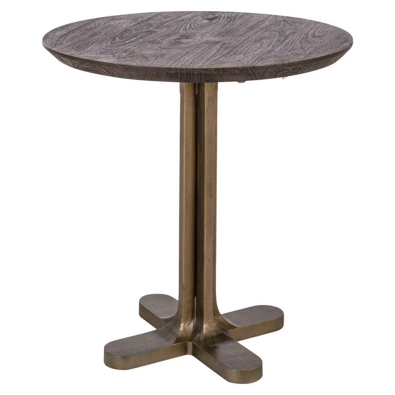 Revelin Dark Brown Bistro Table - 75cm Richmond Interiors