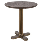 Revelin Dark Brown Bistro Table - 75cm Richmond Interiors