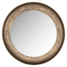 Laraya Gold Round Wall Mirro by Richmond Interiors