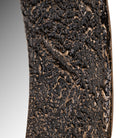 Jamel Bronze Textured Round Wall Mirror by Richmond Interiors