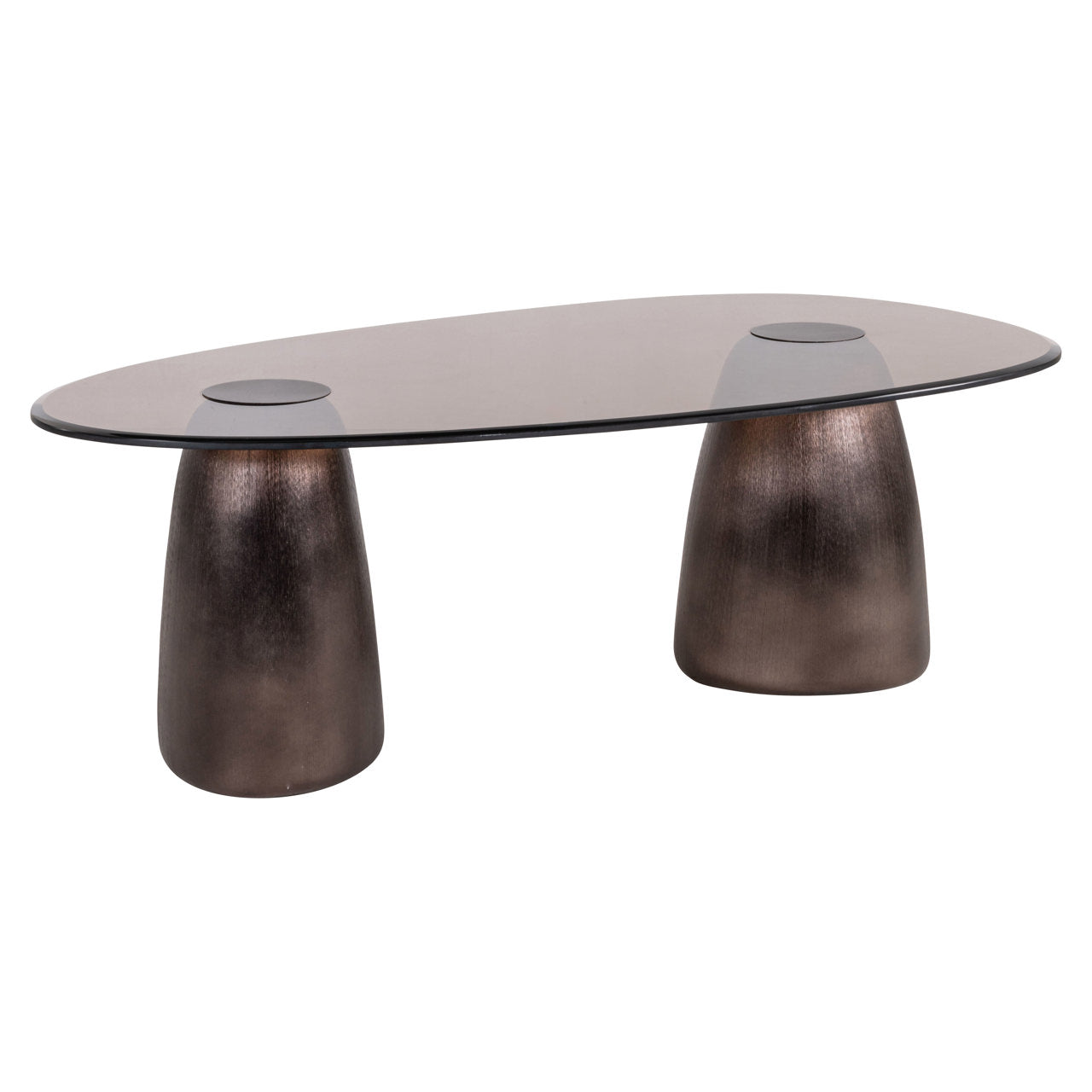 Coffee table Hayden bronze oval by Richmond Interiors