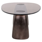 Coffee table Hayden bronze oval by Richmond Interiors