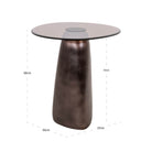 End table Hayden bronze by Richmond Interiors