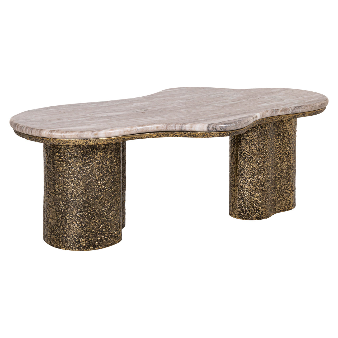 Coffee table Abandos brass antique by Richmond Interiors