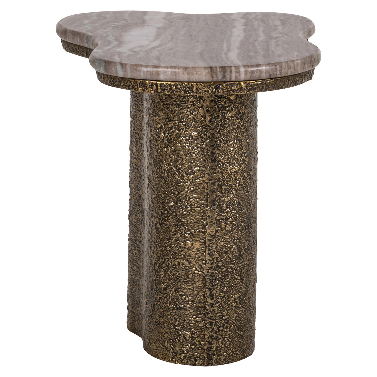 End table Abandos brass antique by Richmond Interiors