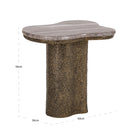 End table Abandos brass antique by Richmond Interiors