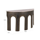Console Sanchis brass antique by Richmond Interiors
