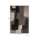 Mirage Brown Wall Art - Left by Richmond Interiors