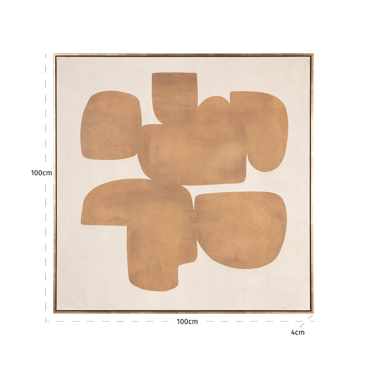 Odyssey Gold Wall Art - Left by Richmond Interiors