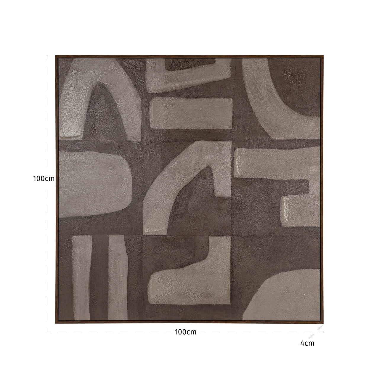 Zenith Wall Art Sand - Left by Richmond Interiors