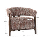Lounge chair Dalara hazel by Richmond Interiors