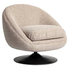 Lounge chair Nodo natural chunky swivel by Richmond Interiors
