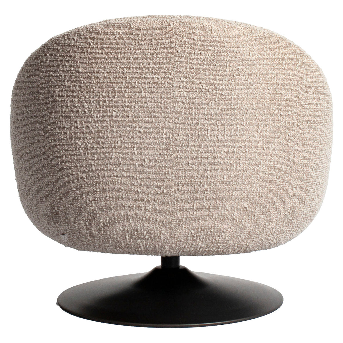 Lounge chair Nodo natural chunky swivel by Richmond Interiors